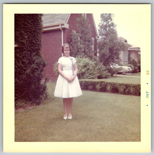 Vtg color snapshot girl - vtg,