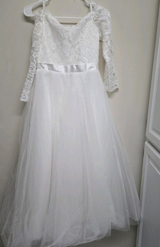 New girls formal white - new,