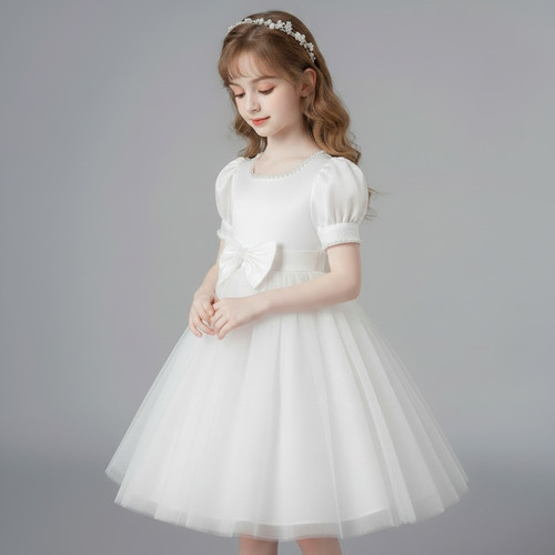 White flower girl wedding - girl,